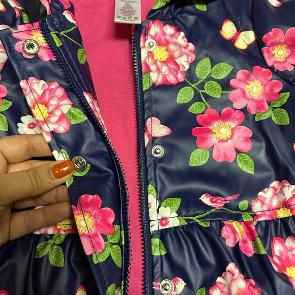 Little me warm rain coat for 12 months - Picture 6 of 6